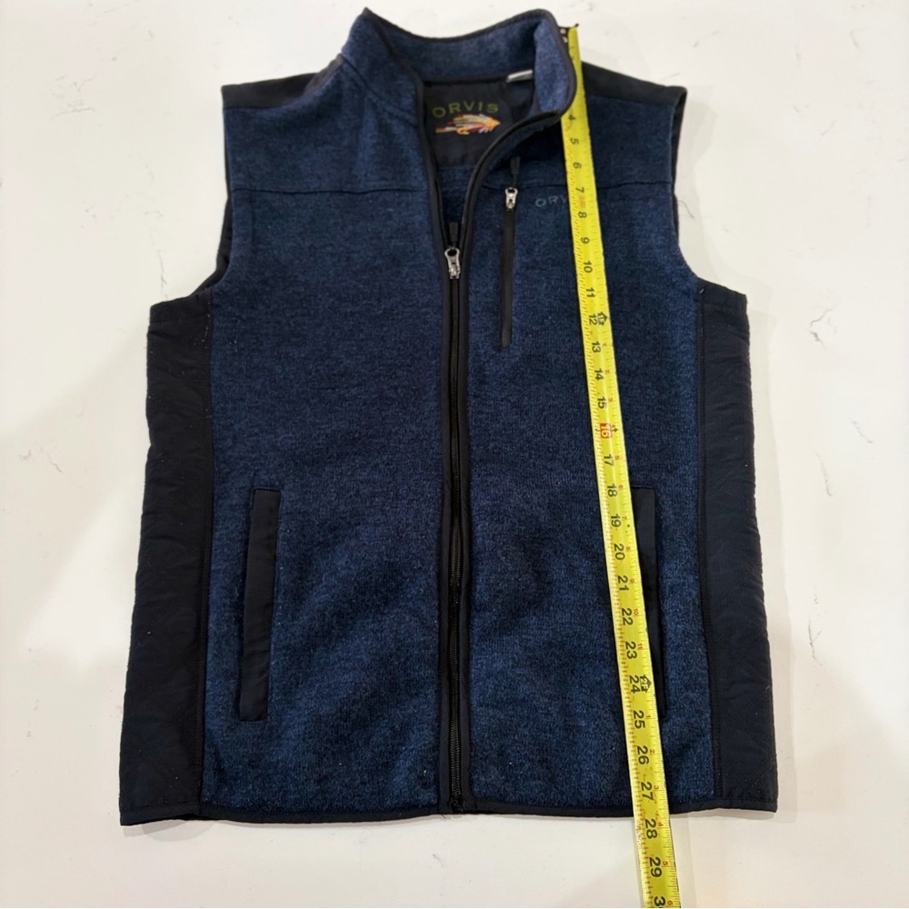 Orvis Black Jacket with Multicolor Embroidered Fly - Picture 6 of 8